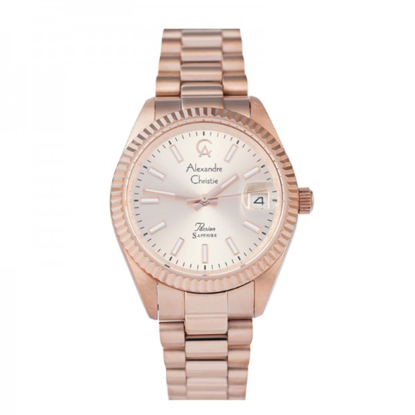 Alexandre Christie AC 5016 Full Rosegold Lady LDBRGLN